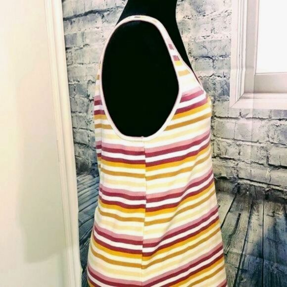 A NEW DAY STRIPPED SUMMER TANK TOP WOMEN'S SIZE  XL - Picture 4 of 11